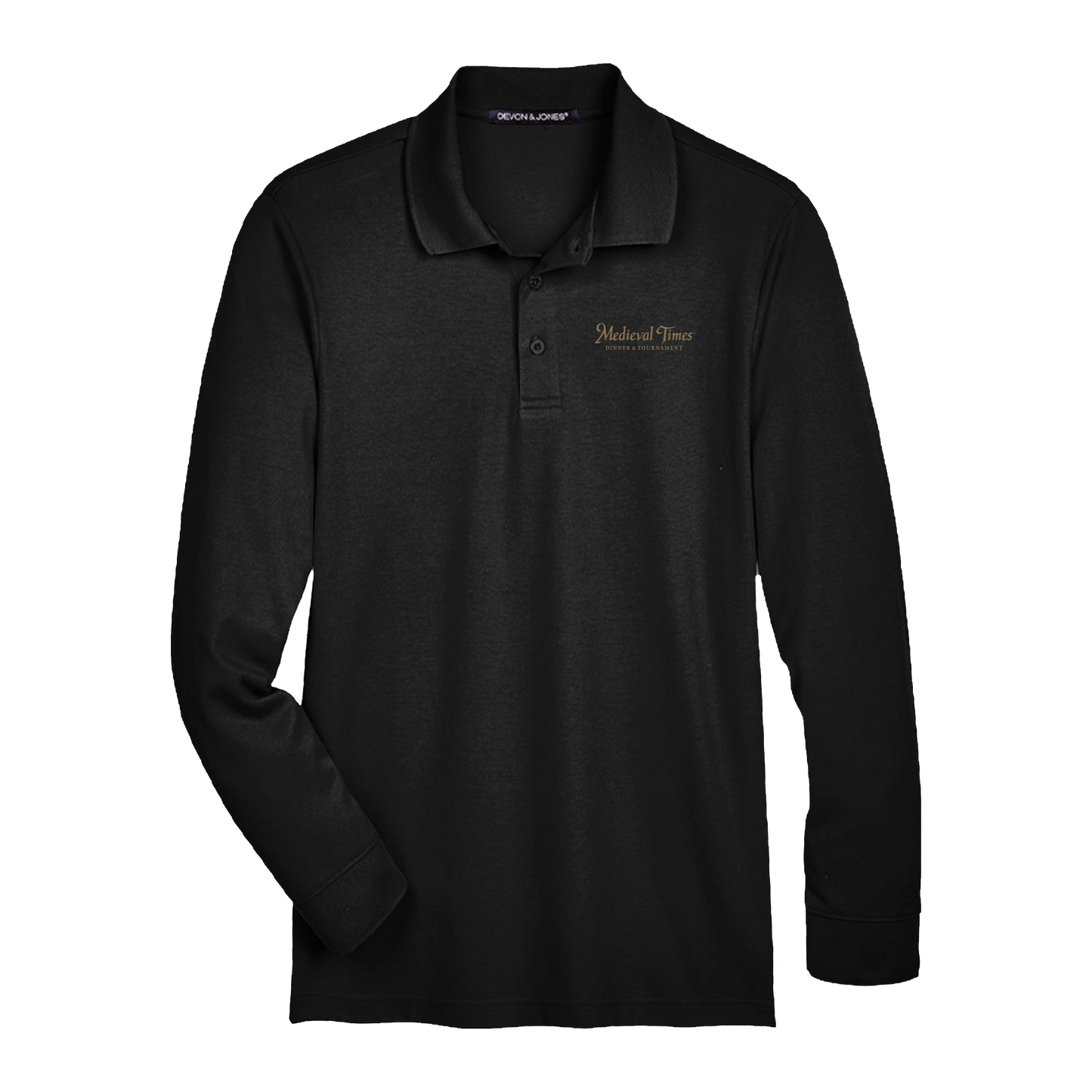Dinner and Tournament Long Sleeve Polo