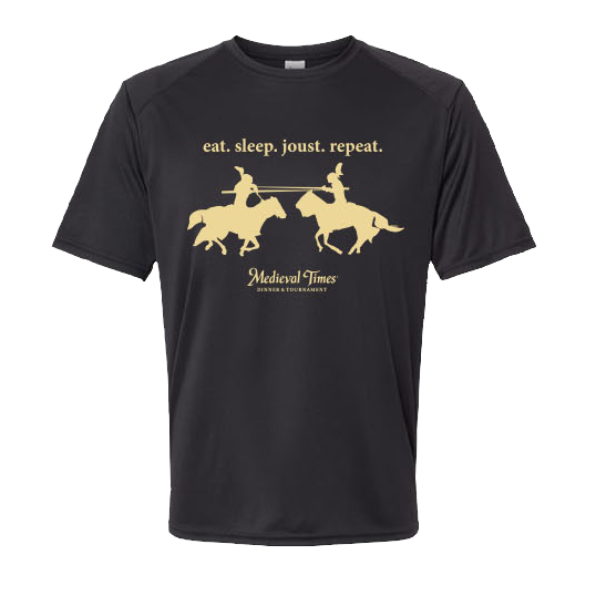 eat. sleep. joust. repeat. Dri-Fit Tee