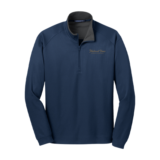 Dinner and Tournament 1/4 Zip Jacket - Navy
