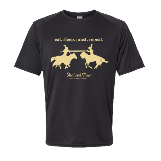 eat. sleep. joust. repeat. Dri-Fit Tee